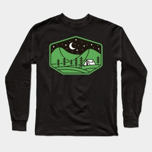 Green Camp Long Sleeve T-Shirt